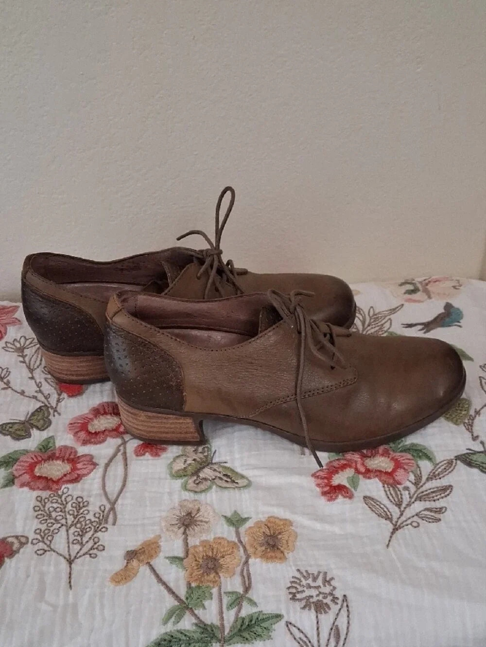Dansko Classic Lace-up Brown Leather Women's Oxford, Size 38